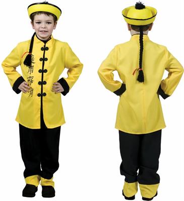 COSTUME CINESE BAMBINO 3-4 ANNI