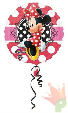 PALLONCINO MYLAR 18INCH MINNIE PORTRAIT