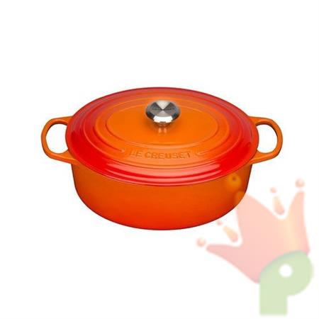 CASSERUOLA OVALE 27 CM ARANCIO LE CREUSET