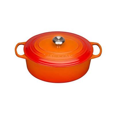 CASSERUOLA OVALE 27 CM ARANCIO LE CREUSET