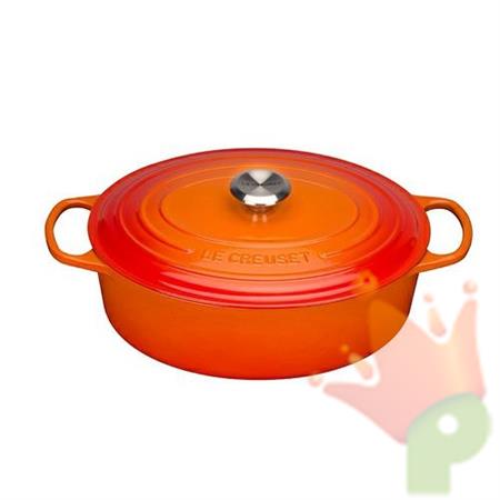 CASSERUOLA OVALE 29 CM ARANCIO LE CREUSET