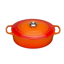 CASSERUOLA OVALE 29 CM ARANCIO LE CREUSET