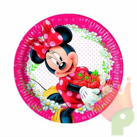 PIATTI 23CM MINNIE JAM 8PZ