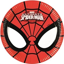 PIATTI 20CM ULTIMATE SPIDERMAN POWER 8PZ