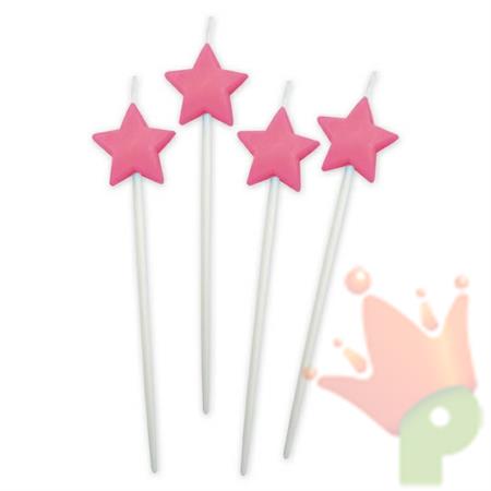 CANDELINE PICKS STELLE ROSA 4PZ