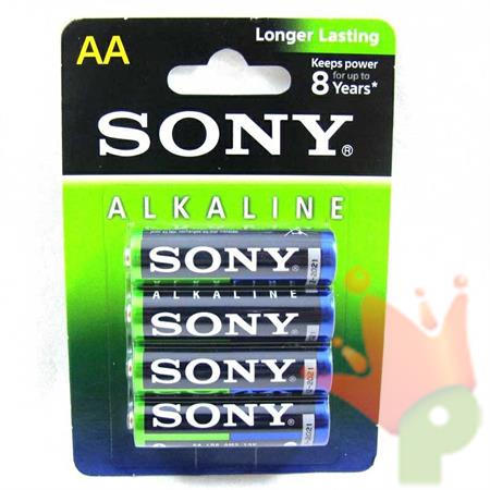 PILA SONY STILO AM3 AA LR6 1,5V ALCALINA 4PZ BATTERIE