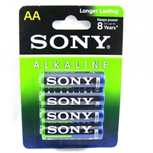 PILA SONY STILO AM3 AA LR6 1,5V ALCALINA 4PZ BATTERIE