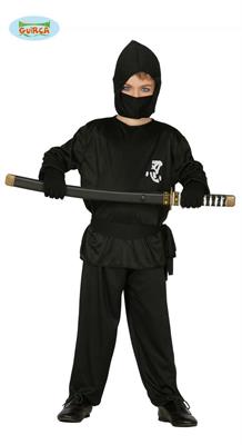 COSTUME NINJA BAMBINO TAGLIA 10-12 ANNI