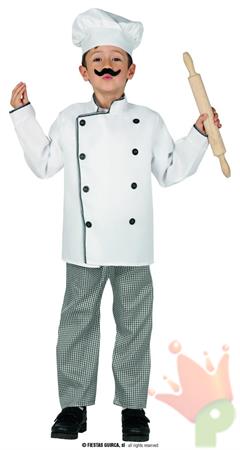 COSTUME CUOCO BAMBINO 7-9 ANNI