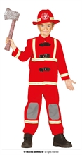 COSTUME POMPIERE TG. 3-4 ANNI