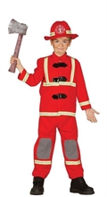 COSTUME POMPIERE BAMBINO 10-12 ANNI