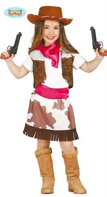 COSTUME COWGIRL BAMBINA 7-9 ANNI