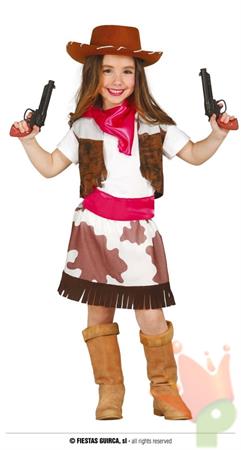 COSTUME COWGIRL BAMBINA 10-12 ANNI