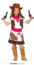 COSTUME COWGIRL BAMBINA 10-12 ANNI