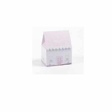 SCATOLINA CASETTA 6X4X7.6 SHABBY ROSA 20PZ