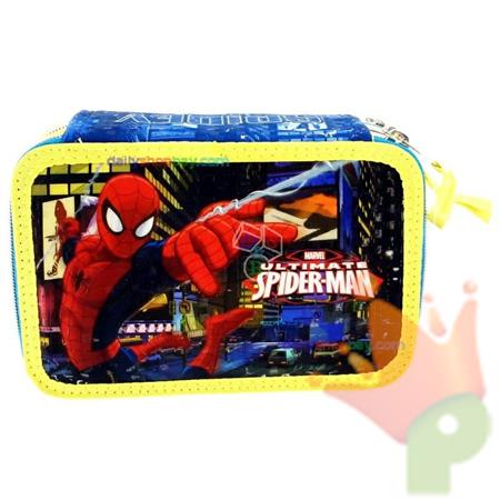 ASTUCCIO 3ZIP SPIDERMAN GIALLO