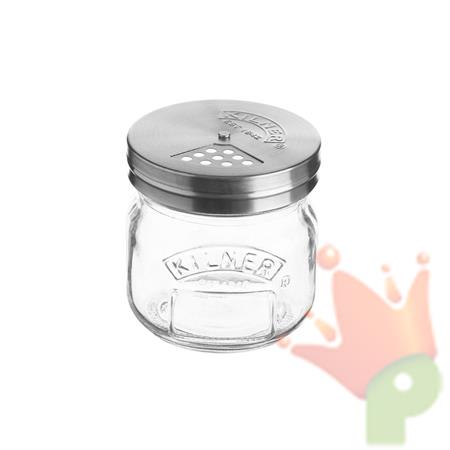 VASETTO VETRO 250ML CON TAPPO EROGATORE KILNER