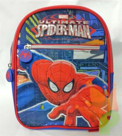 ZAINO ASILO PREMIUM CON COLORING SET SPIDERMAN GIALLO