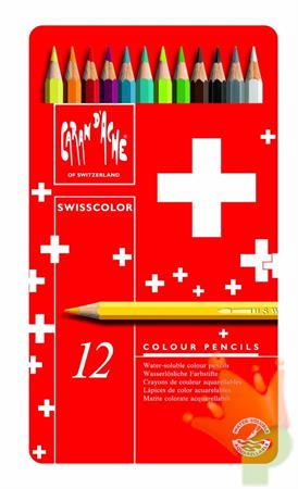 MATITE COLORATE SWISSCOLOR 12PZ