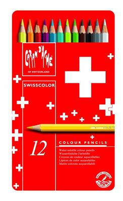 MATITE COLORATE SWISSCOLOR 12PZ