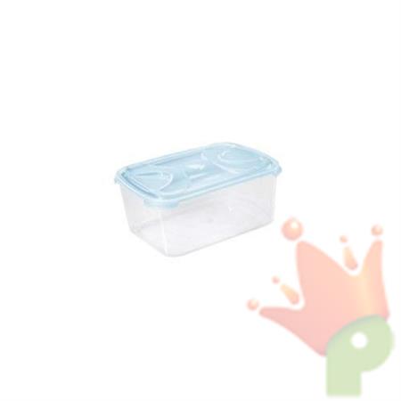 FRIGOBOX RETTANGOLARE 5LT CONTENITORE PLASTICA ALIMENTI TURCHESE