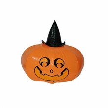 ZUCCA GONFIABILE CON CAPPELLO 70 CM HALLOWEEN DECORAZIONI