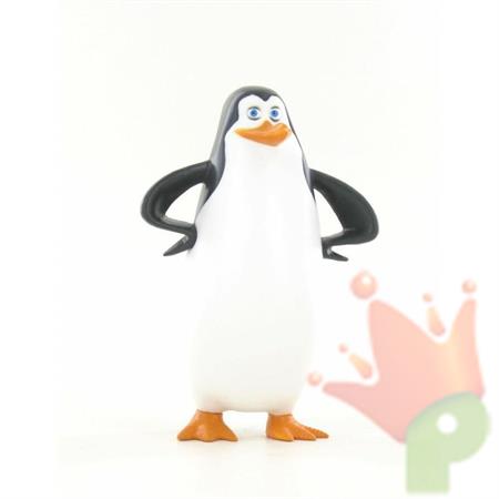 PINGUINO KOWALSKI MADAGASCAR ACTION FIGURES CAKE TOPPER PLASTICA