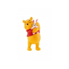 WINNIE THE POOH CON CONIGLIO ACTION FIGURES CAKE TOPPER 6,3 CM