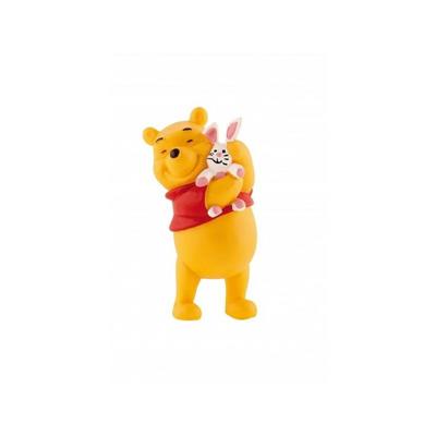 WINNIE THE POOH CON CONIGLIO ACTION FIGURES CAKE TOPPER 6,3 CM