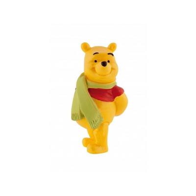 WINNIE THE POOH CON SCIARPA CAKE TOPPER ACTION FIGURES 6,1 CM