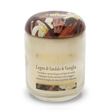 LEGNO DI SANDALO & VANIGLIA SMALL CANDLE 115GR