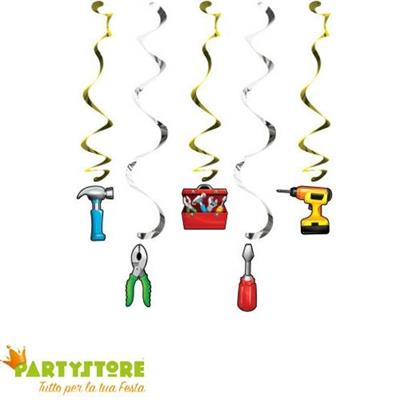 SET 5 PENDENTI 91CM OFFICINE HANDYMAN