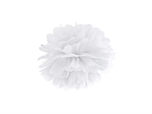 POM POM CARTA BIANCO 25CM