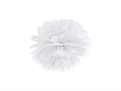 POM POM CARTA BIANCO 25CM