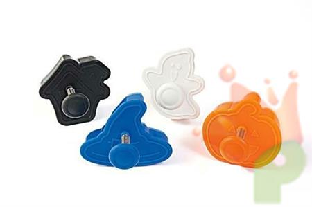 MINI COOKIE CUTTER HALLOWEEN - BABY CUTTER 53X42 H.18MM 4PZ