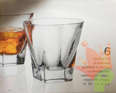 BICCHIERI VINO/WHISKY FUSION 6PZ