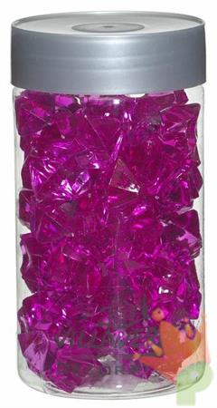 BARATTOLO SASSI ACRILICI FUCSIA 27MM 200GR