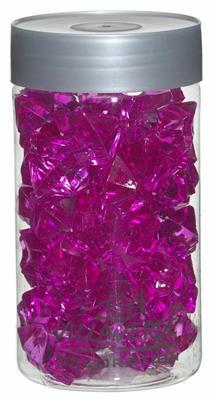 BARATTOLO SASSI ACRILICI FUCSIA 27MM 200GR