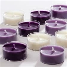 TEALIGHTS 4H PROFUMAZIONE VANIGLIA-LAVANDA 18 PZ