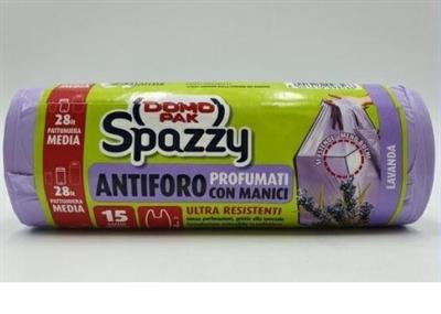 SACCHETTI ANTIFORO PROFUMATI LAVANDA CM55XH.62 40LT 15PZ