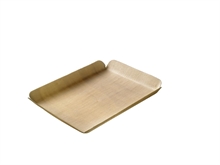 PIATTO BALSA RETTANGOLARE 15X11,7X1,5CM 24PZ