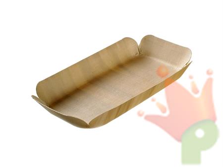 PIATTO BALSA RETTANGOLARE 21X10,5X3CM 24PZ