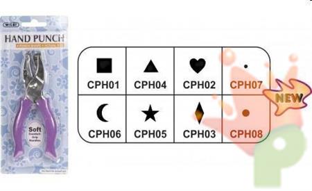 PERFORATORE A PINZA SAGOMA LUNA 6MM WILER