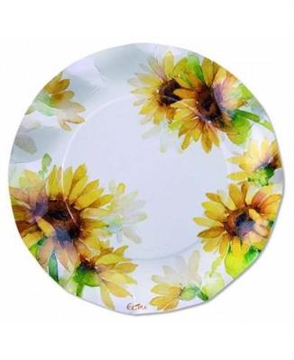 PIATTI GRANDI 27CM SUNFLOWER 8PZ