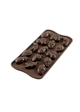 STAMPO IN SILICONE CHOCO FRUITS