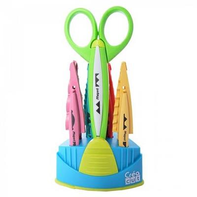 FORBICI CREATIVE SCUOLA + 5 COPPIE LAME