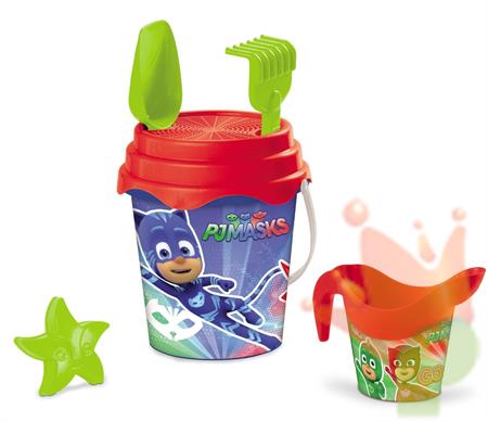 SET SECCHIELLO + ACCESSORI SPIAGGIA PJ MASK