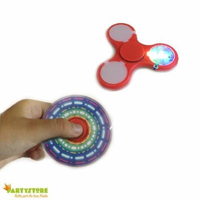 SPINNER CON LED ROSSO