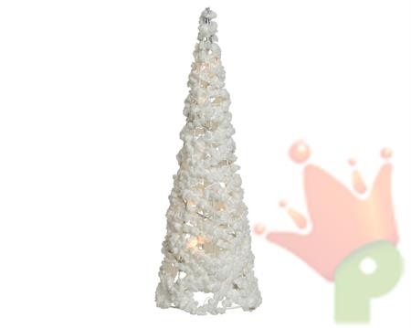 CONO IN COTONE CON LED LUCE CALDA 80CM