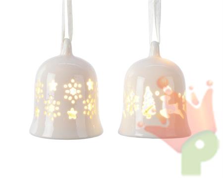 CAMPANELLA CON LED BIANCO 2 ASSORTITI